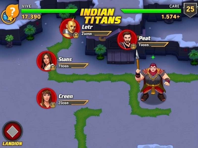 Indian Titans Gameplay Screenshot